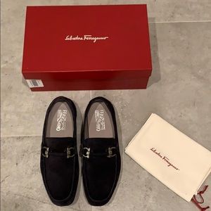 Salvatore Ferragamo Mens Driving Shoe